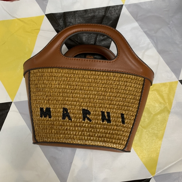MARNI Tropicalia Micro Tote Bag
